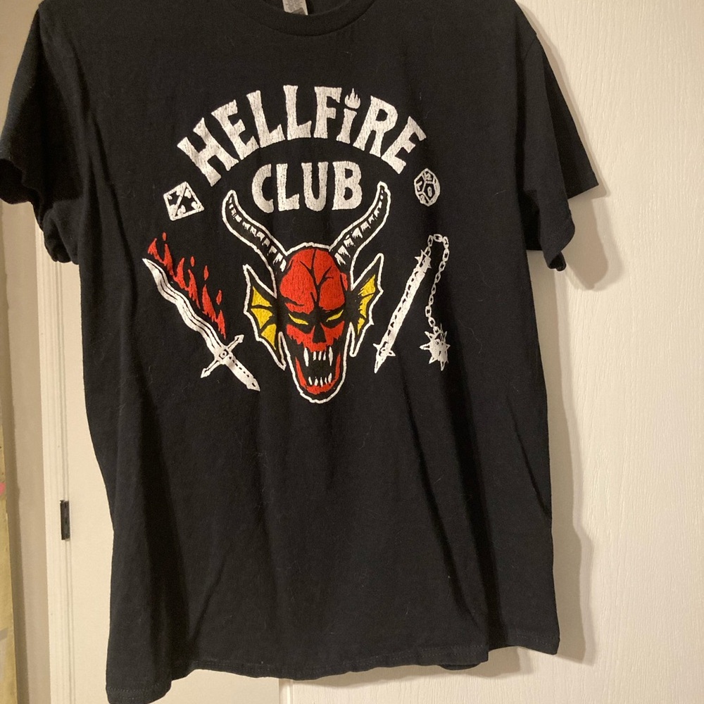 Hellfire Club T Shirt Stranger Things